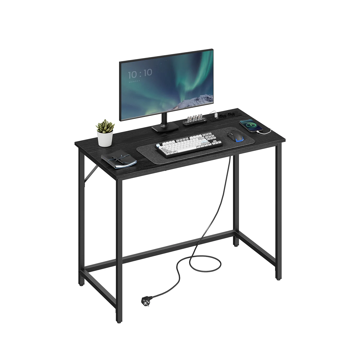 Bureau informatique avec multiprises LED - Image 2