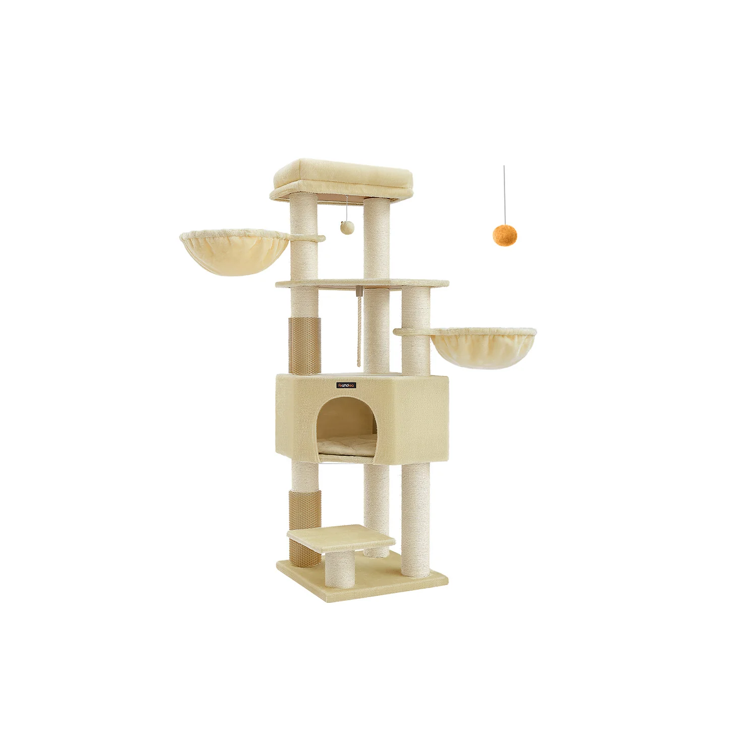 Arbre à chat grand et stable avec tapis chaud - Image 4