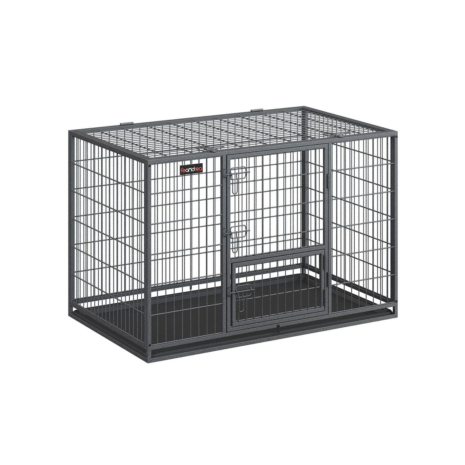 Cage pour chien double porte amovible - Image 2