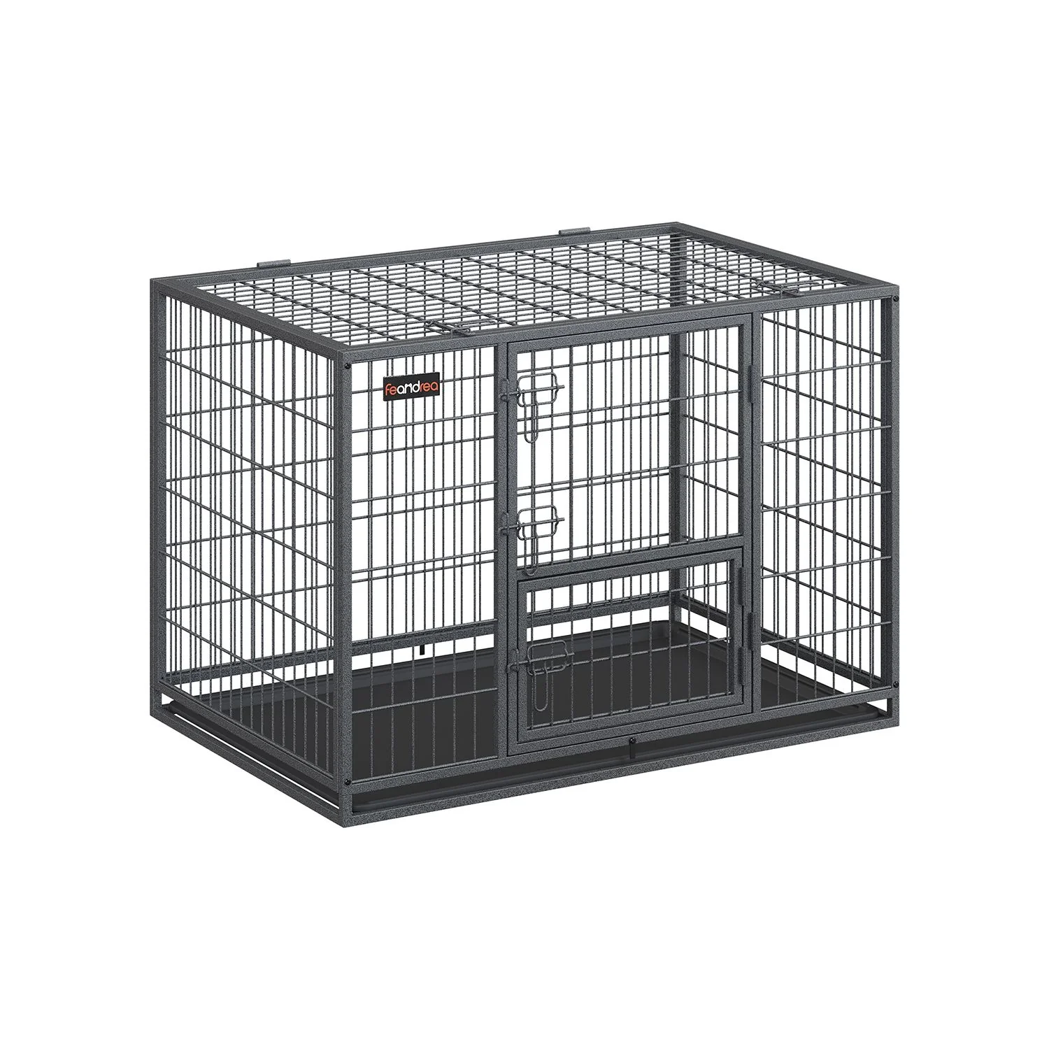 Cage pour chien double porte amovible - Image 3