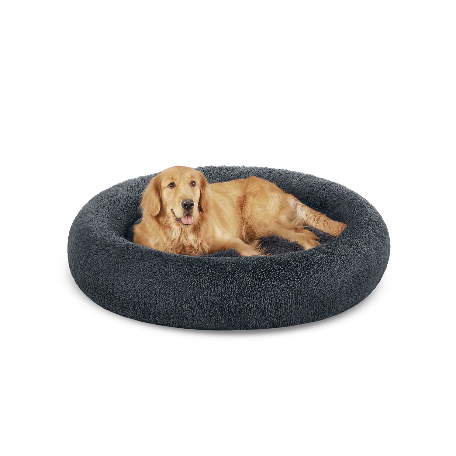 Panier pour chien tissu peluche doux - Image 4