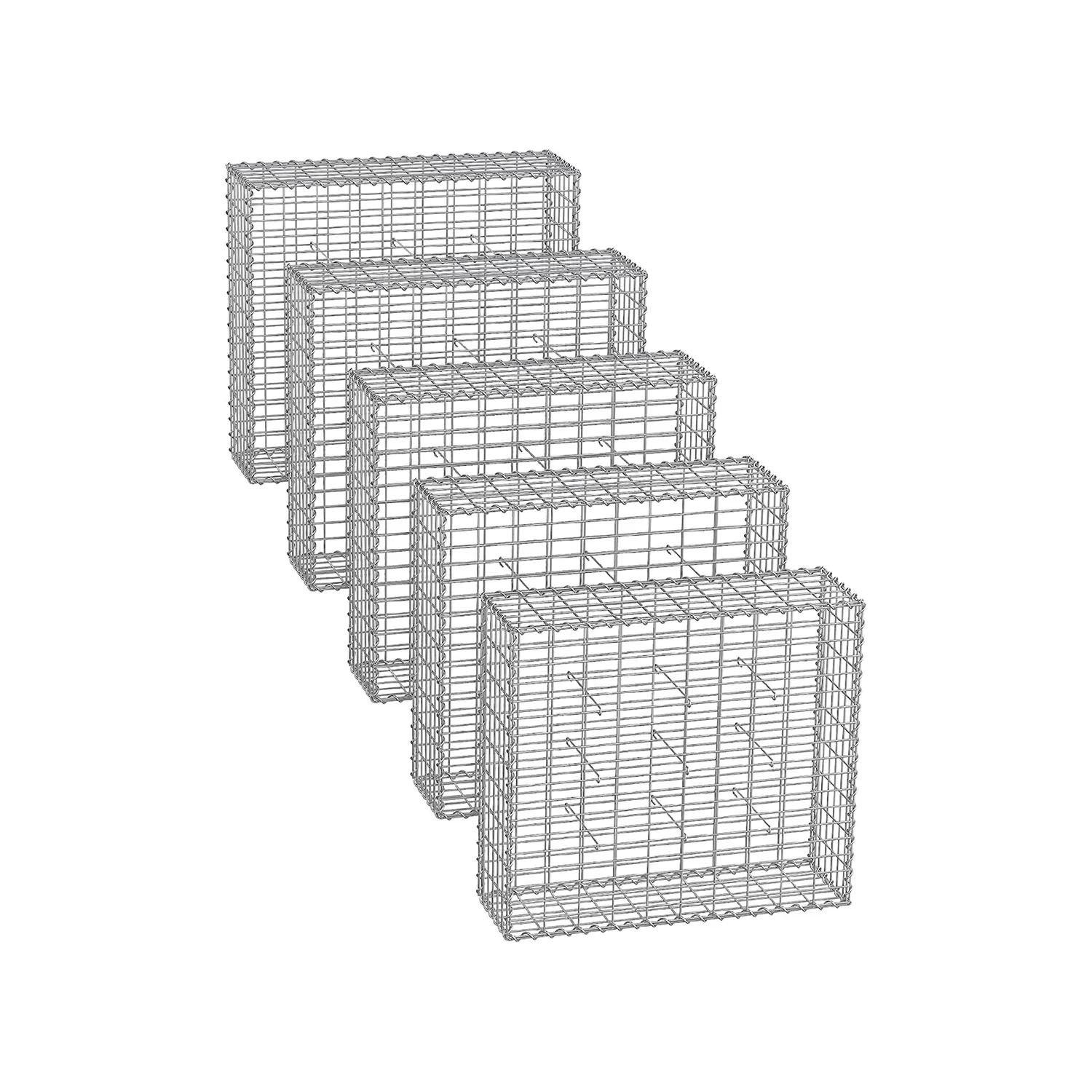 Gabion pour pierre antirouille (Lot de 5) - Image 2