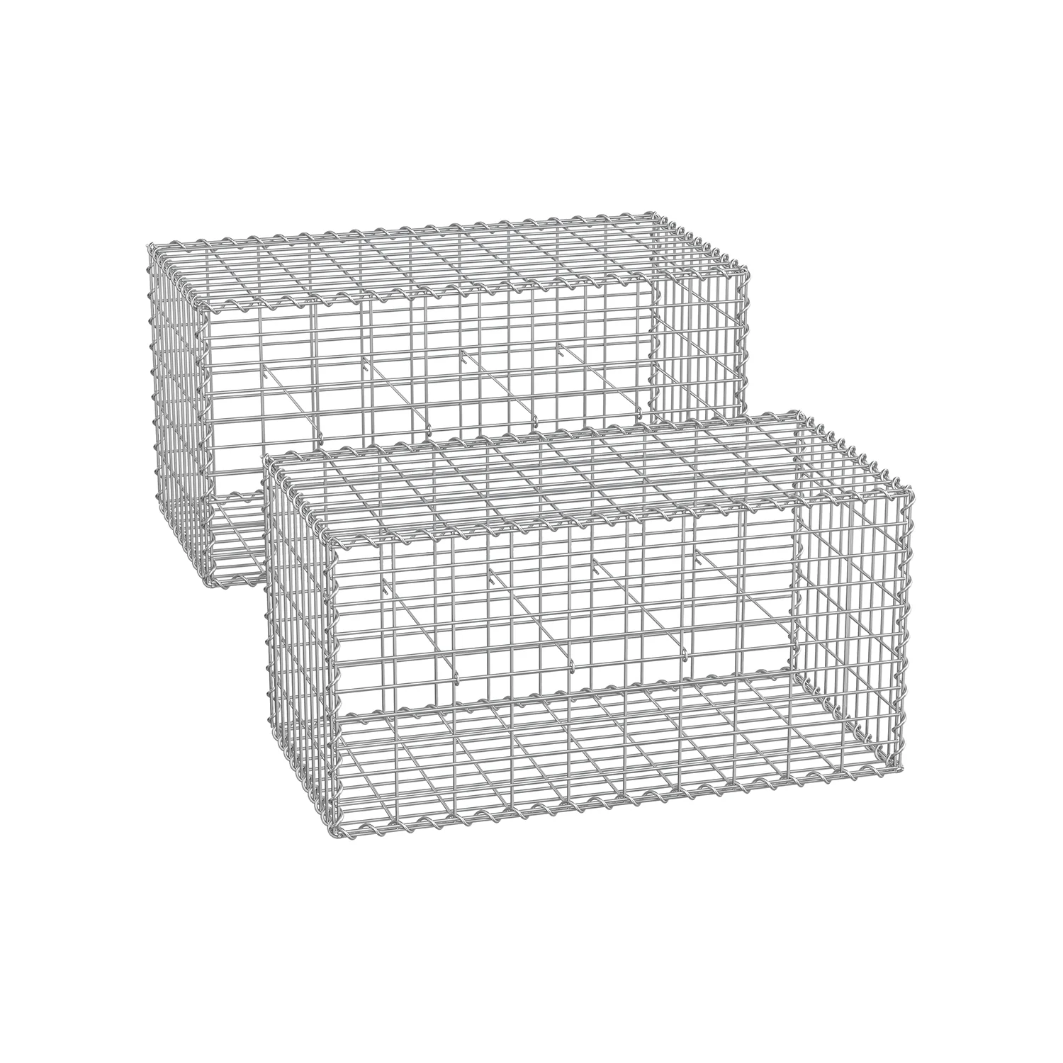 Gabions à pierres antirouille (Lot de 2) - Image 2