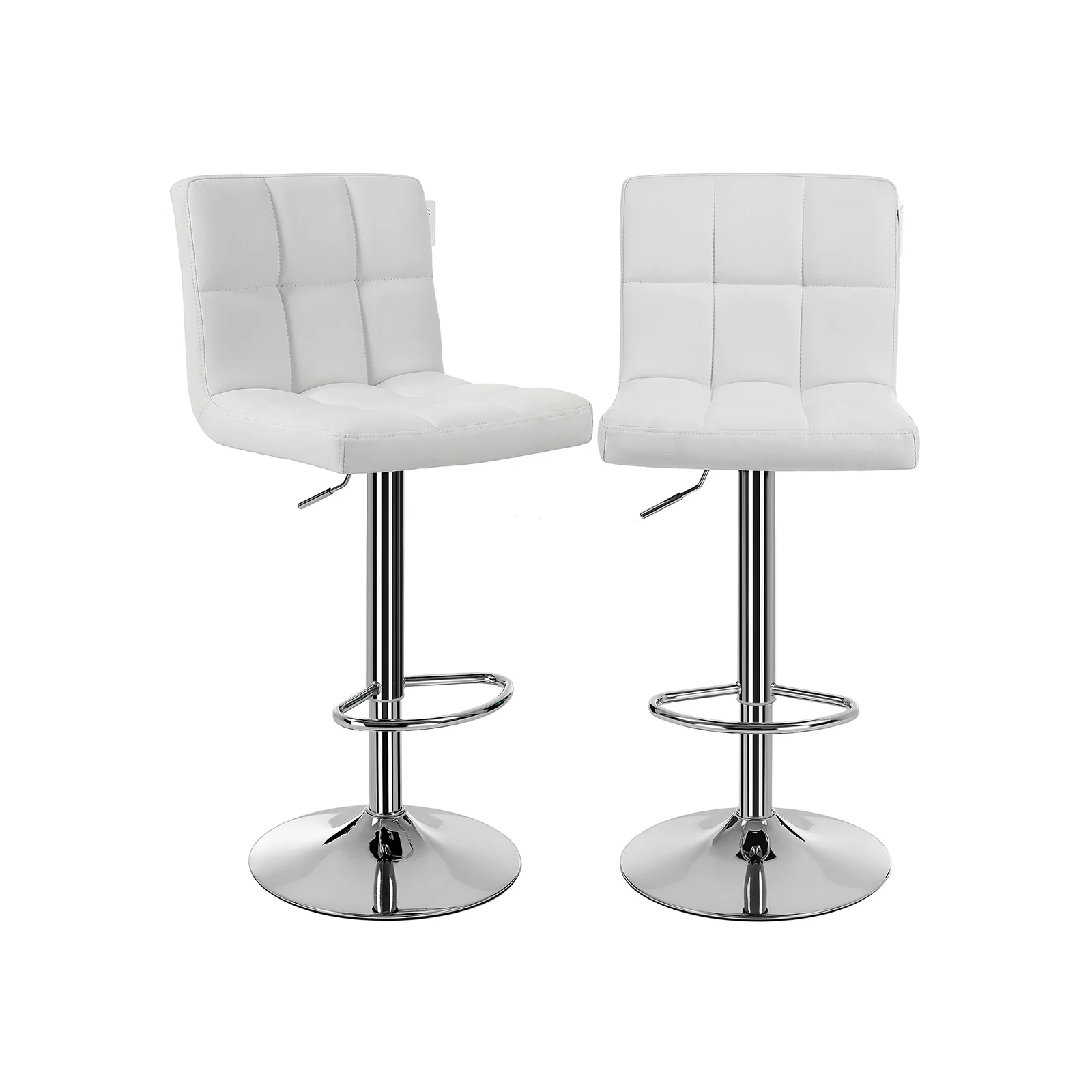 Tabourets de bar en PU (Lot de 2) - Image 2