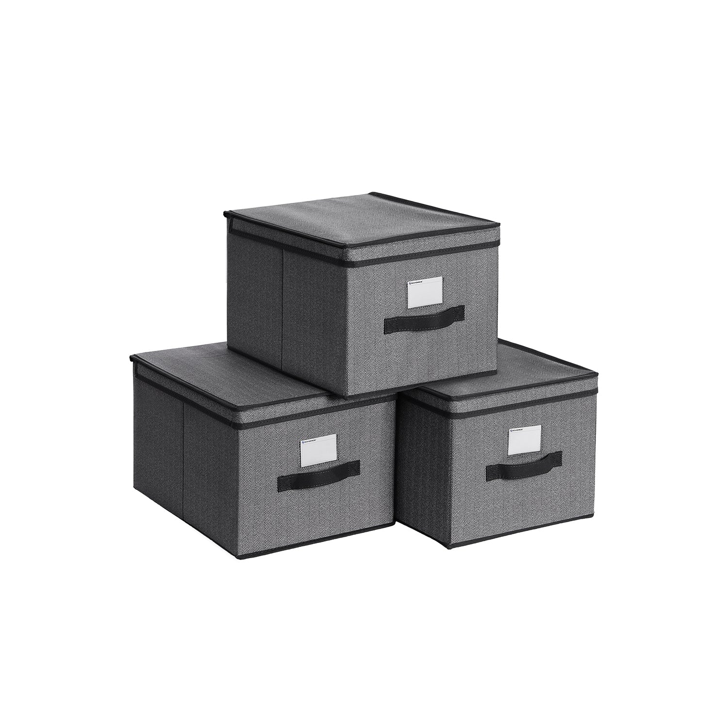 Boîte de rangement en tissu non-tissé pliable - Image 2