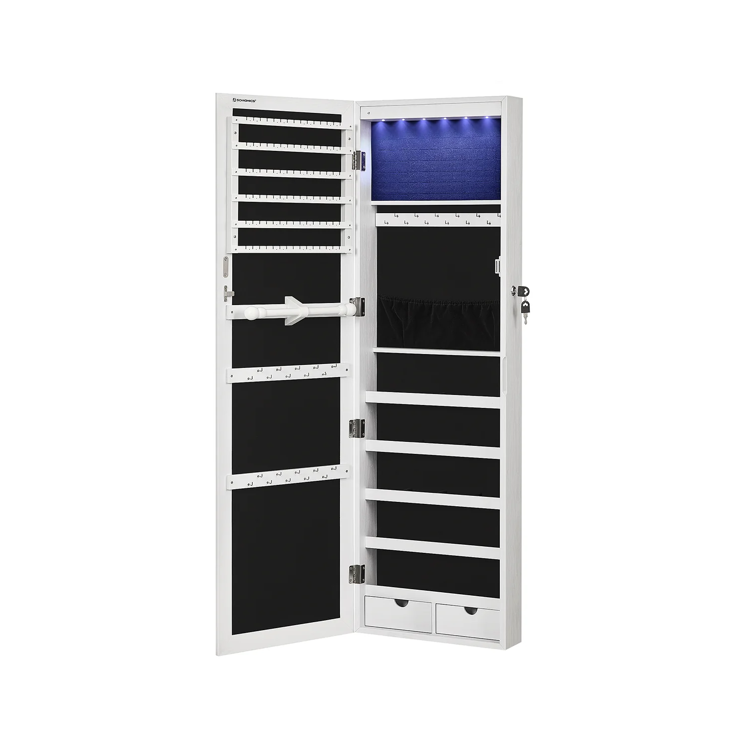 Armoire Ă bijoux murale