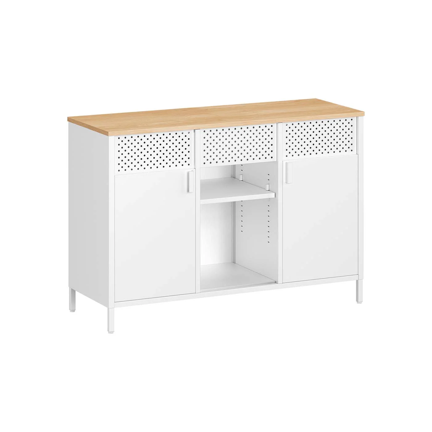 Armoire de rangement à double porte en métal - Image 3