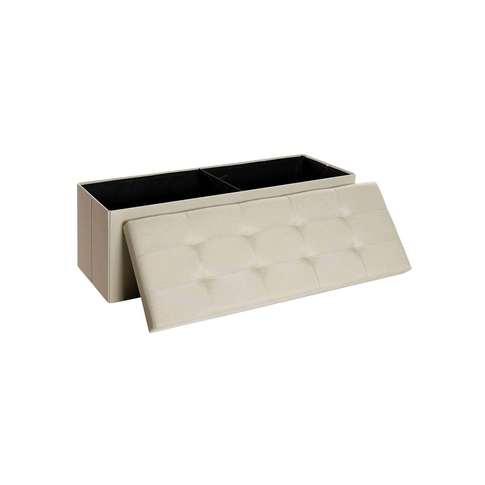 Banc coffre de rangement pliable - Image 2