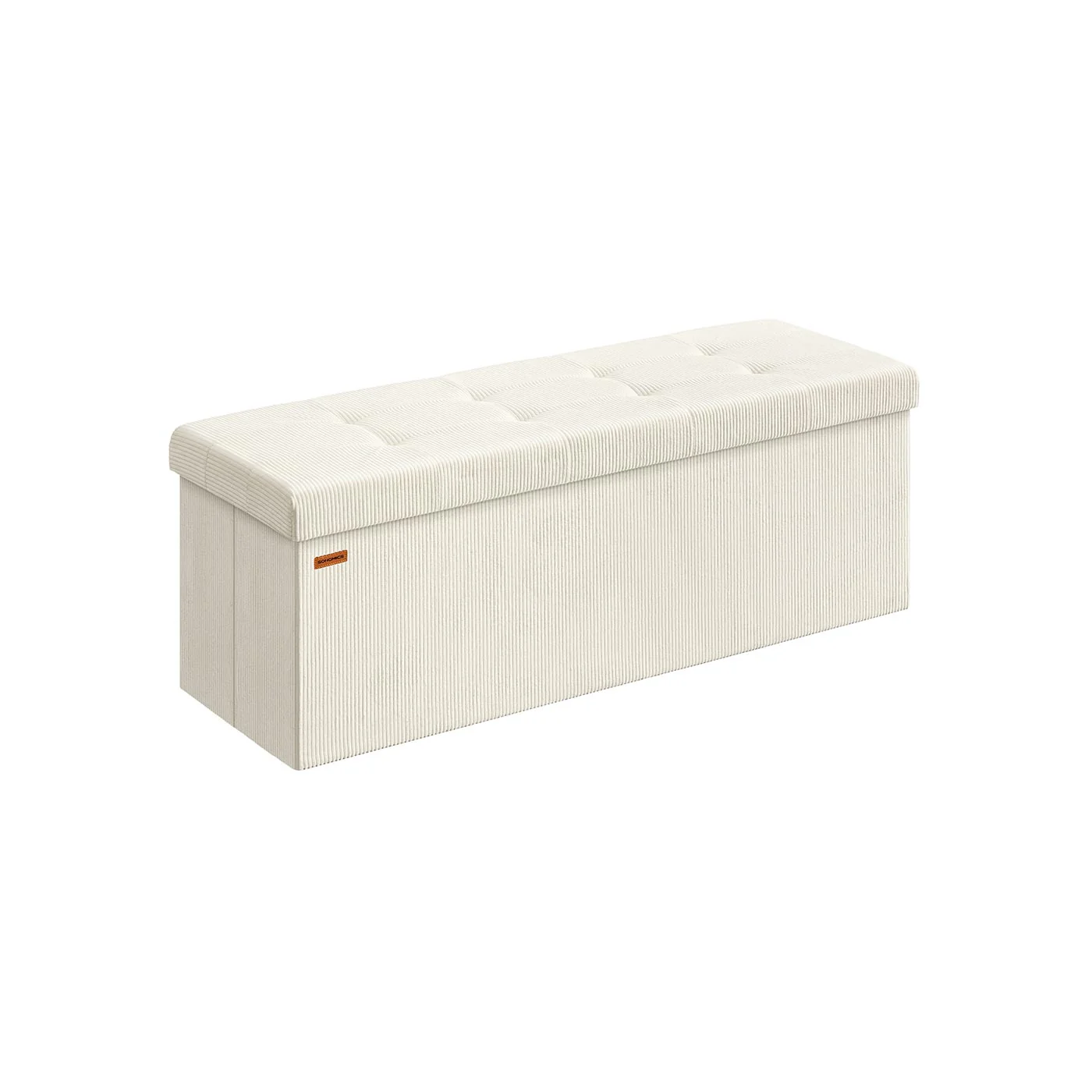 Banc de rangement pliable avec coffre - Image 4