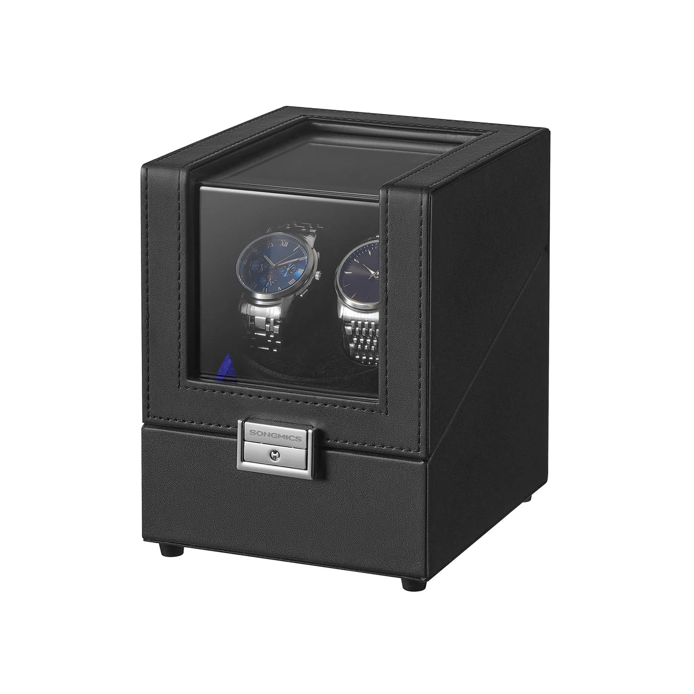 Boîte remontoir automatique silencieuse avec LED et coussin réglable - Image 2