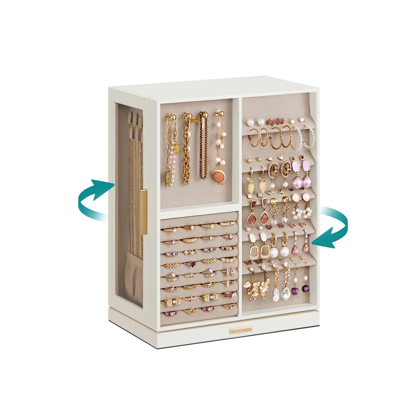 Boîte à bijoux rotative à 360° - Image 6