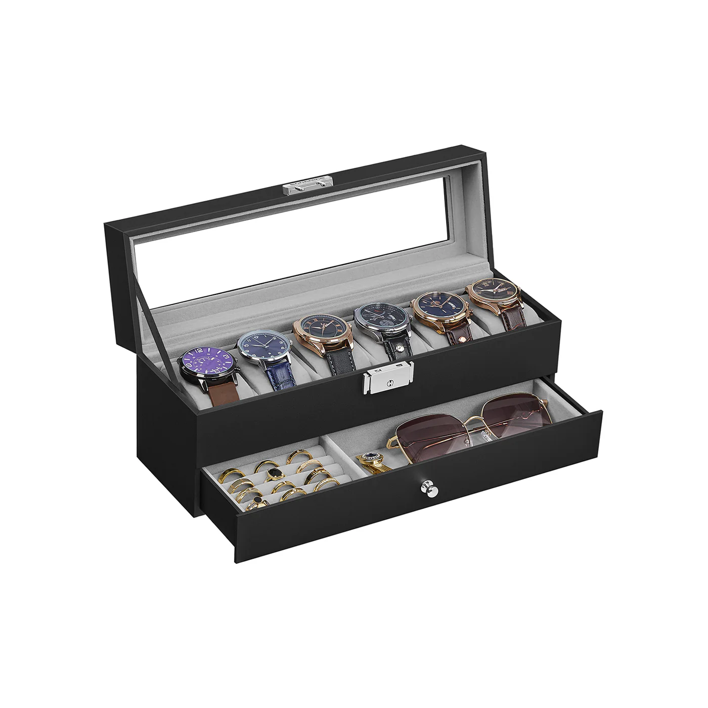 Boîte à montres 2 étages - Image 2