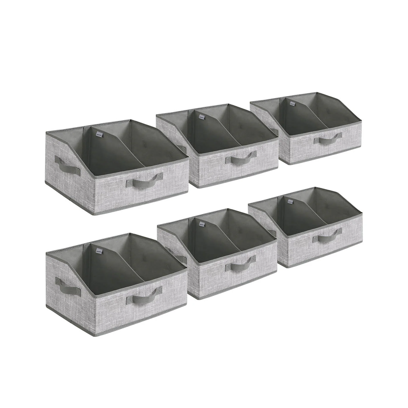 Boîtes de rangement pliables en tissu pour organisation - Image 2