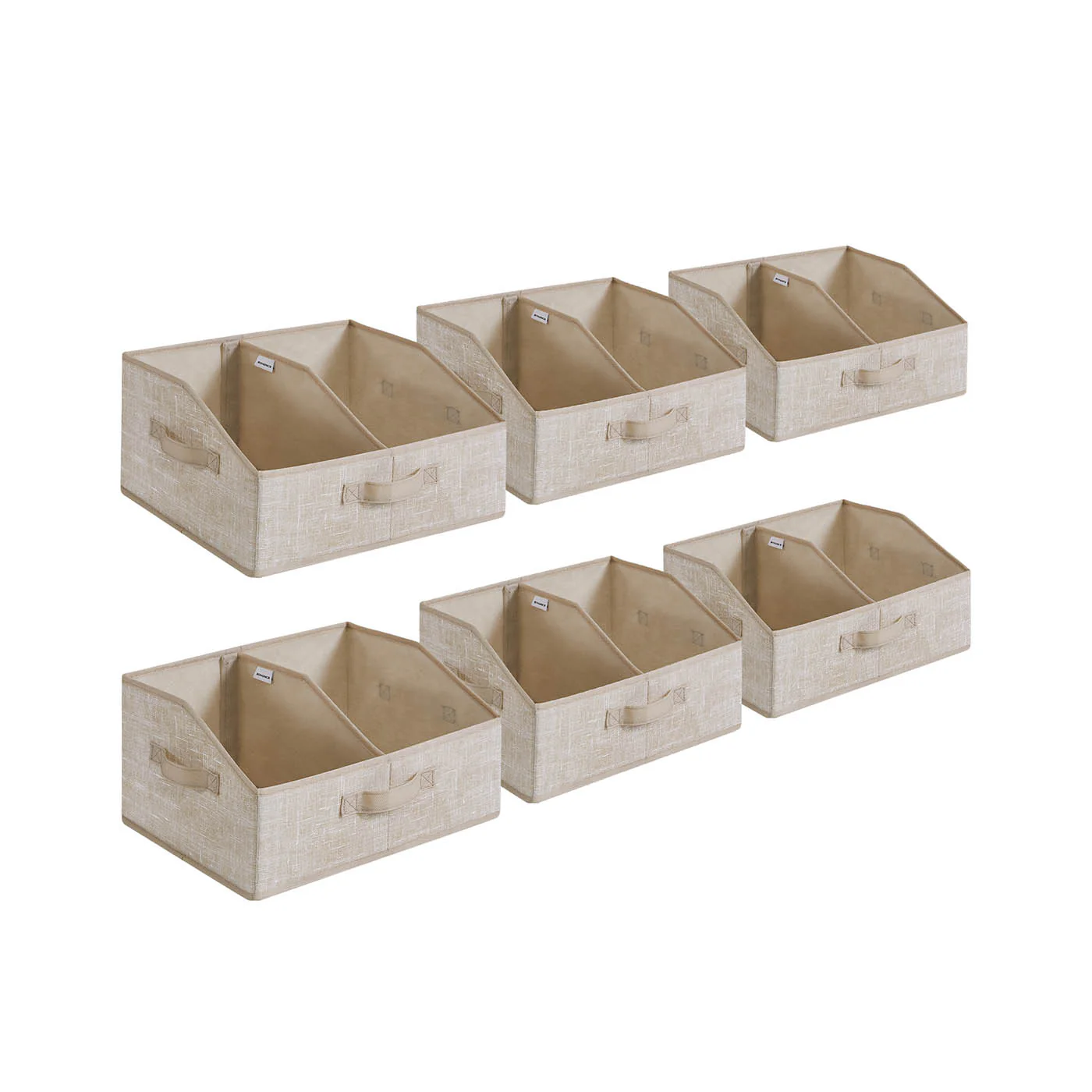Boîtes de rangement pliables en tissu pour organisation - Image 3