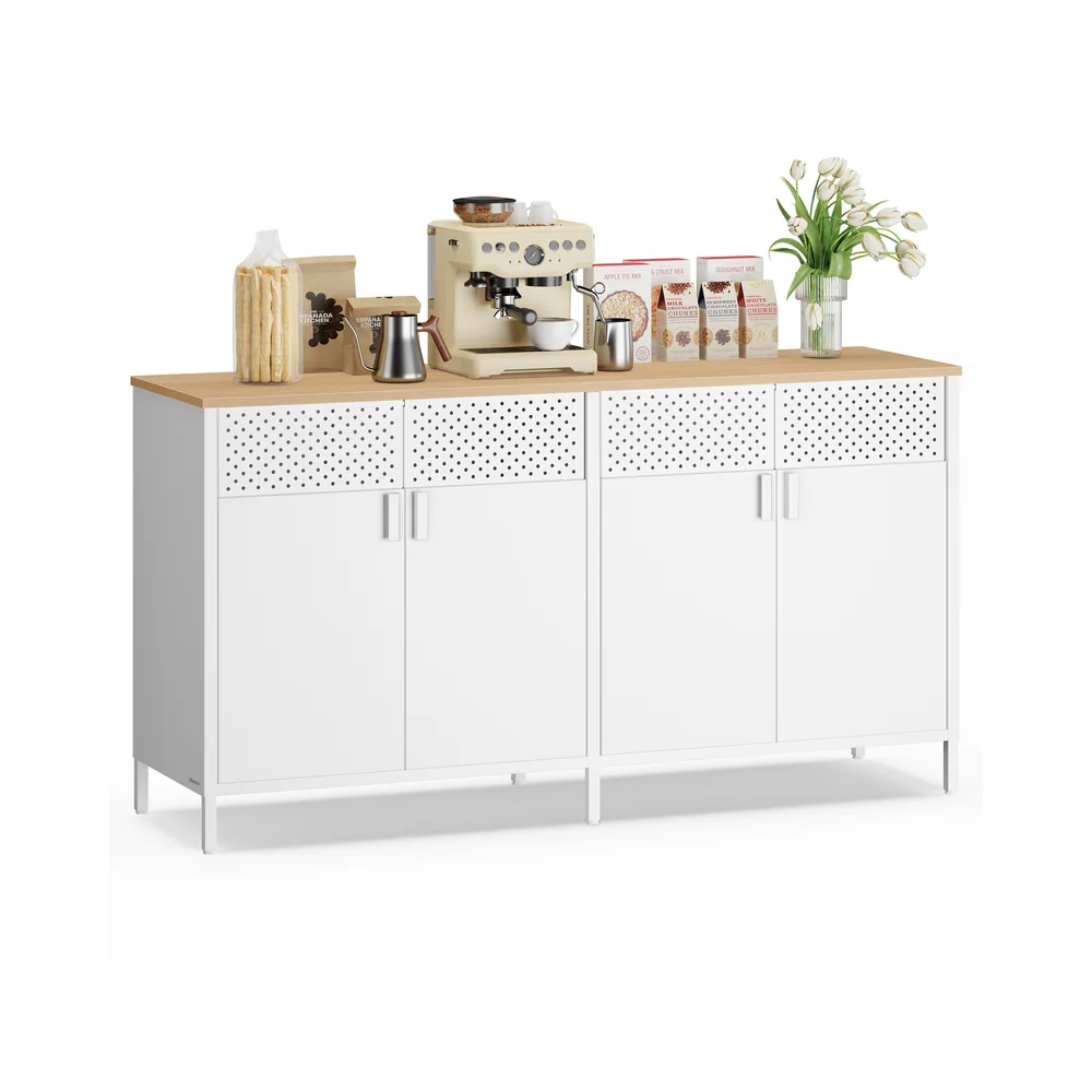 Sideboard aus Metall mit Türen - Image 6