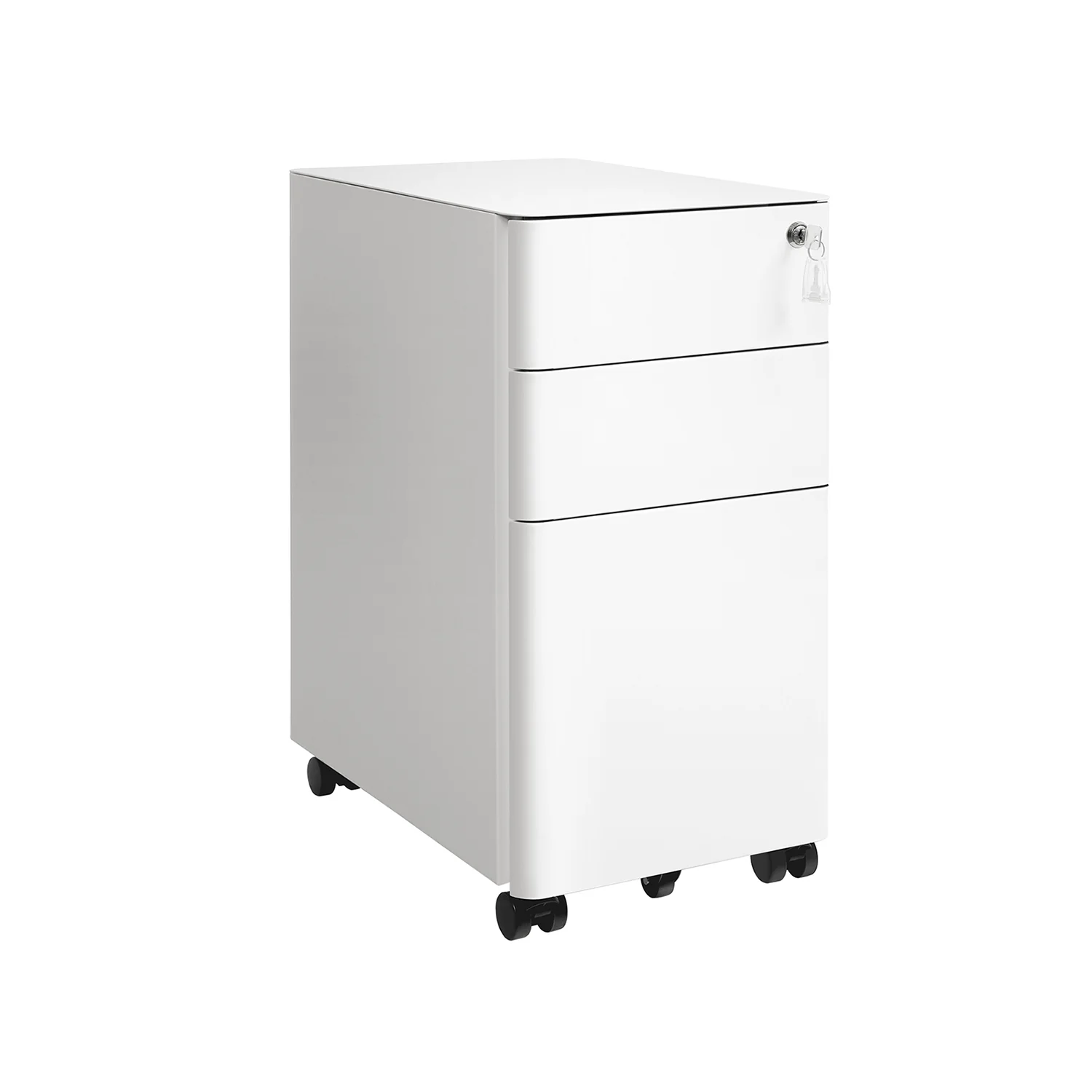 Caisson de bureau mobile 3 tiroirs - Image 2