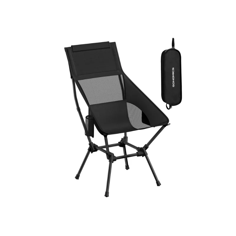 Chaise de Plage Pliante Haut Dossier Réglable