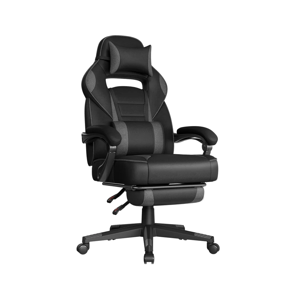 Chaise gaming avec repose-pieds - Image 3