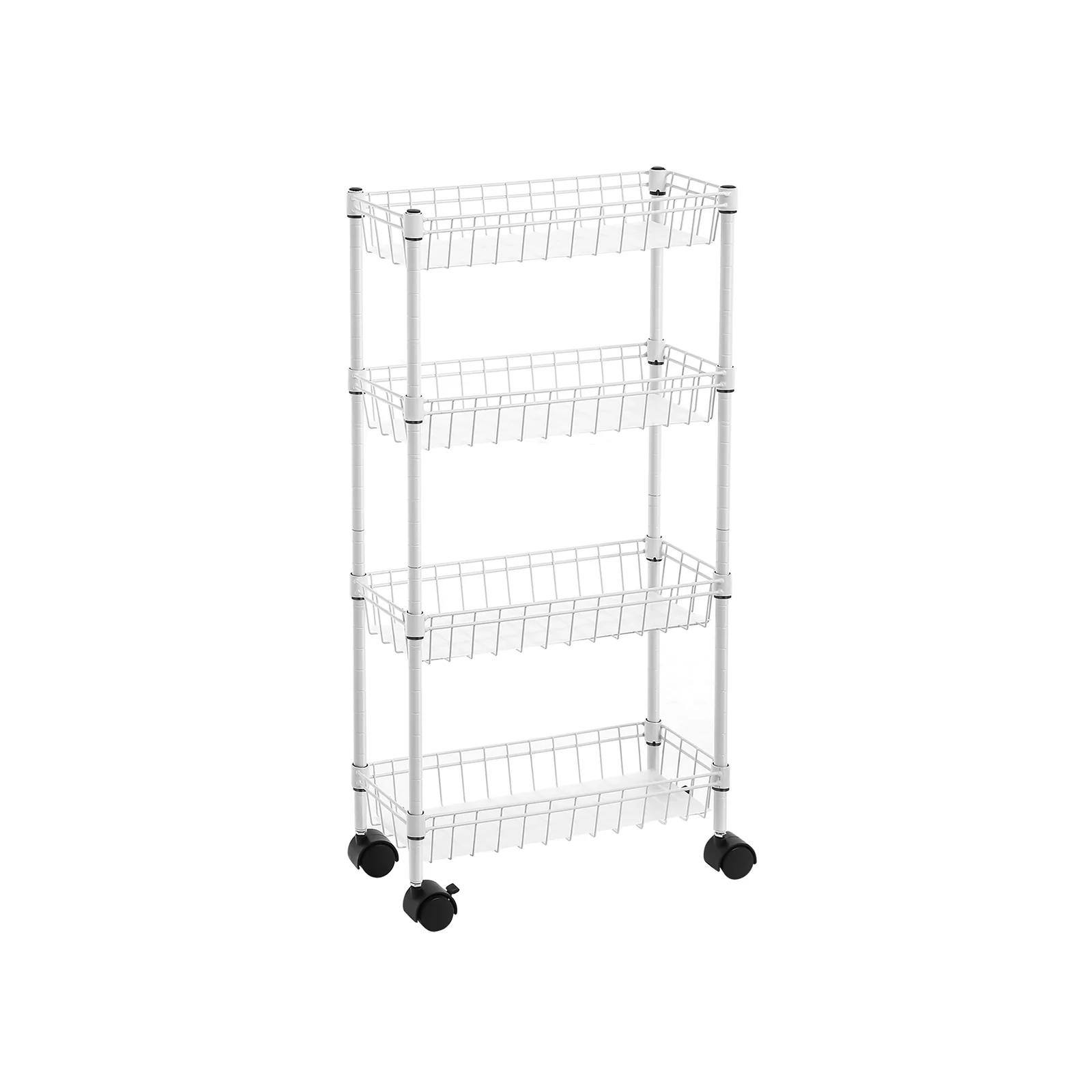 Chariot de rangement fin 4 niveaux - Image 2