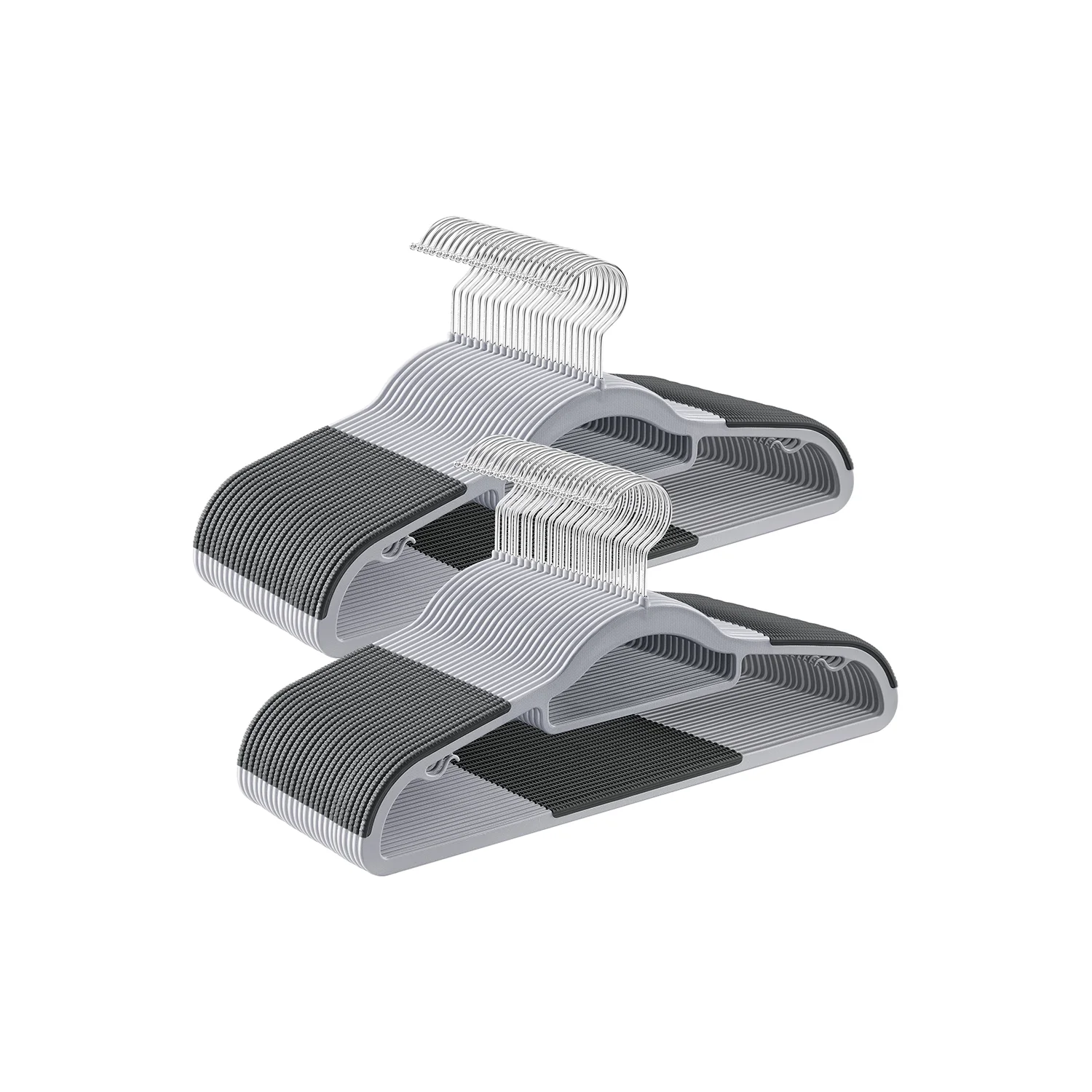 Cintres en plastique antidérapant