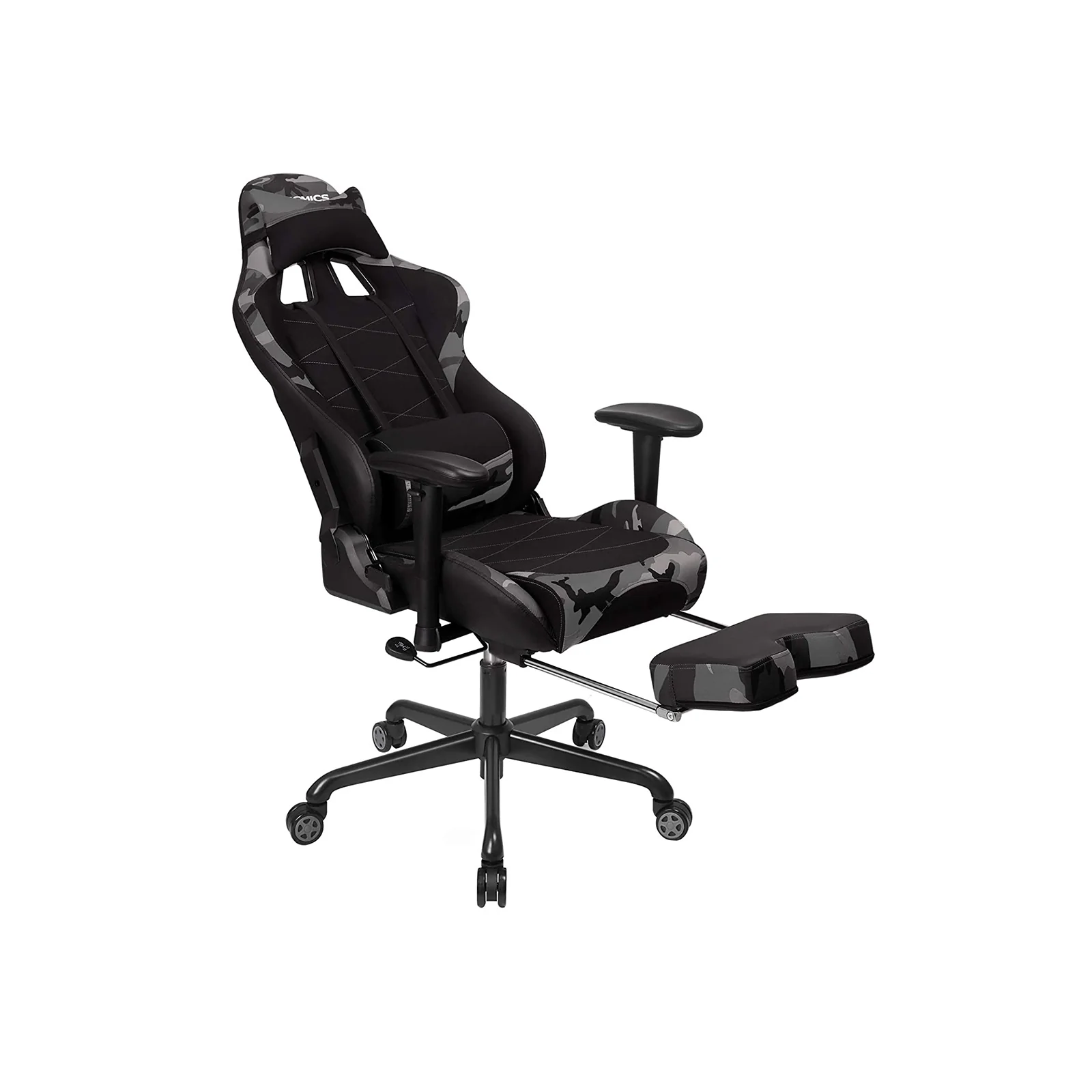 Fauteuil gamer avec repose-pieds - Image 3