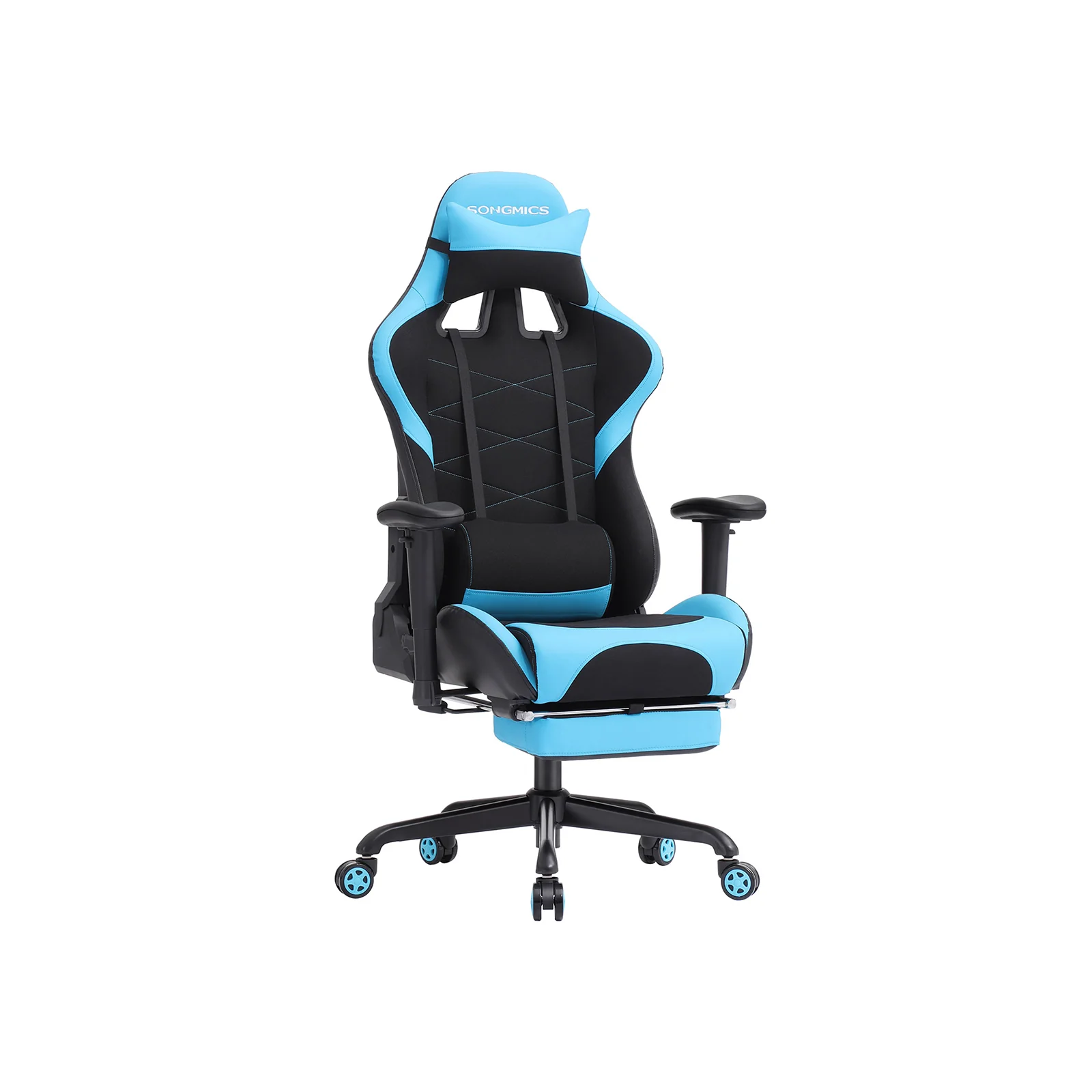 Fauteuil gamer avec repose-pieds - Image 4