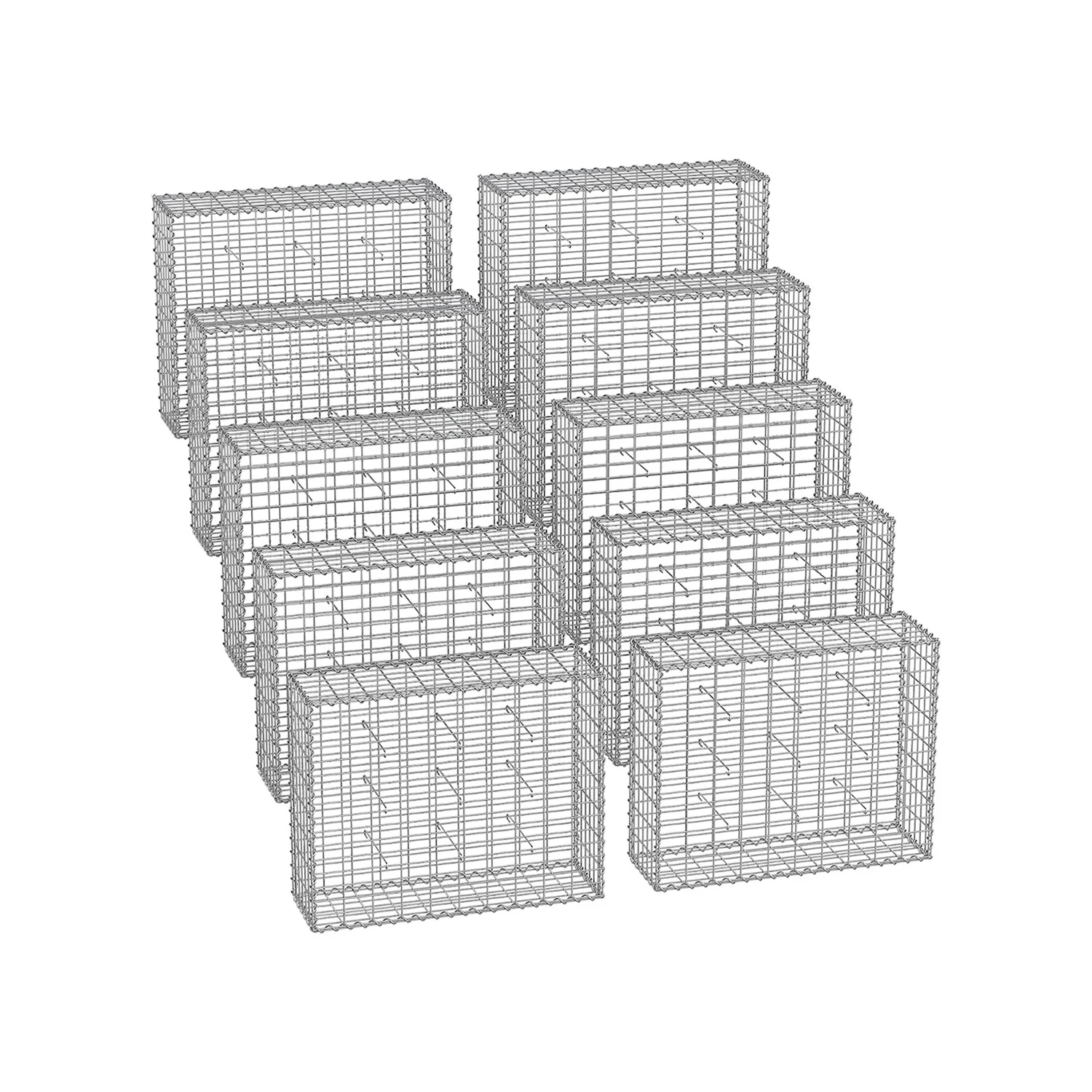 Gabion pour pierre antirouille (Lot de 10) - Image 4