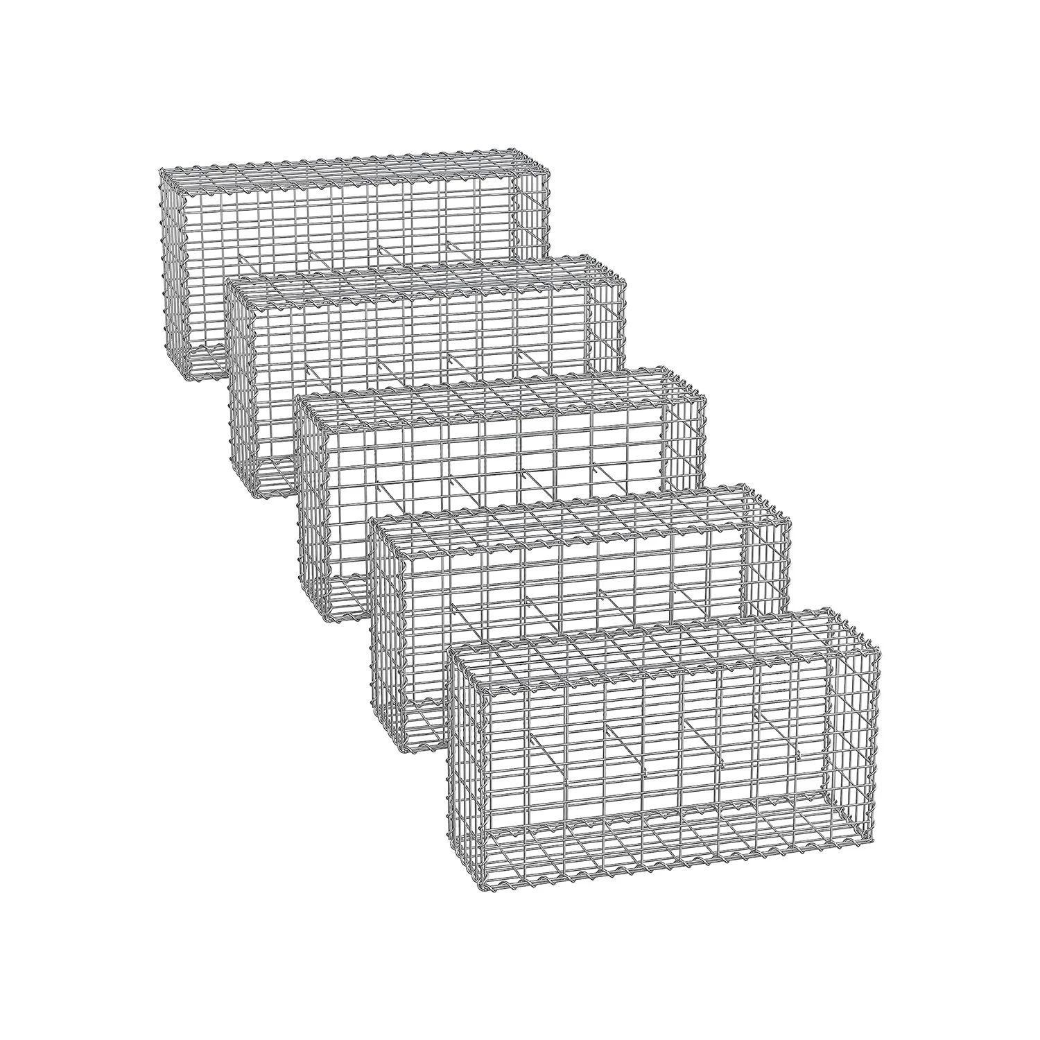 Gabion pour pierre antirouille (Lot de 5) - Image 2