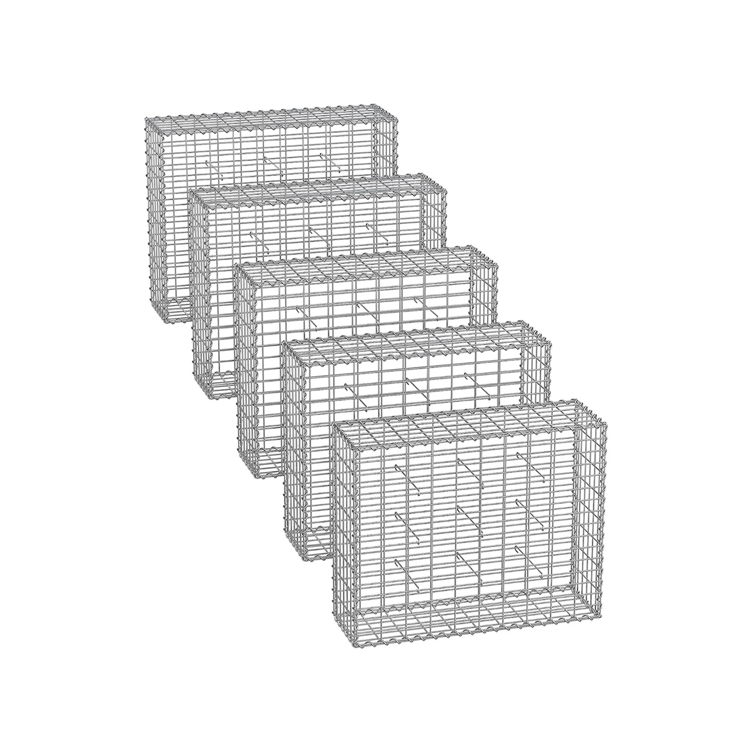 Gabion pour pierre antirouille (Lot de 5) - Image 4