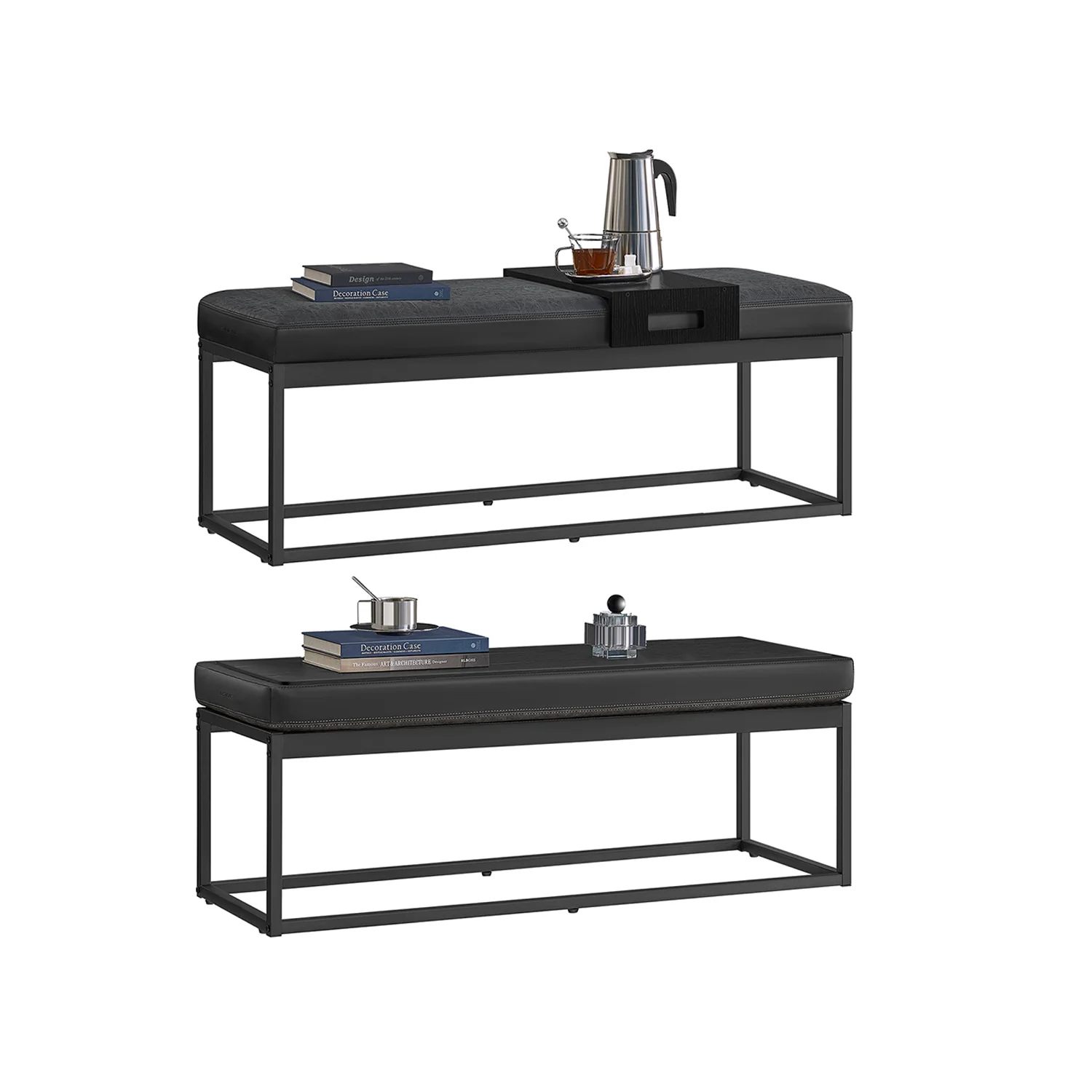 Collection LUIZ – banc partie supérieure réversible capacité 300 kg - Image 3