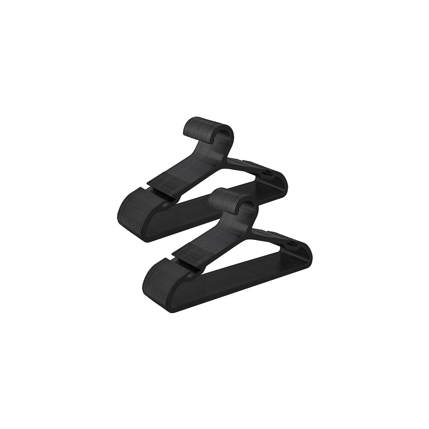 Lot de 50 cintres en plastique 41,7 cm pour placard