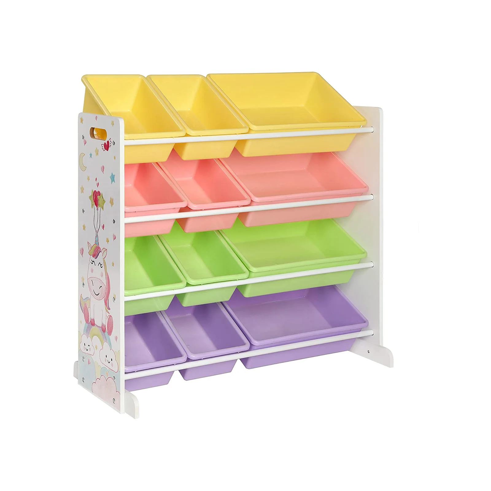 Meuble à jouets 4 niveaux