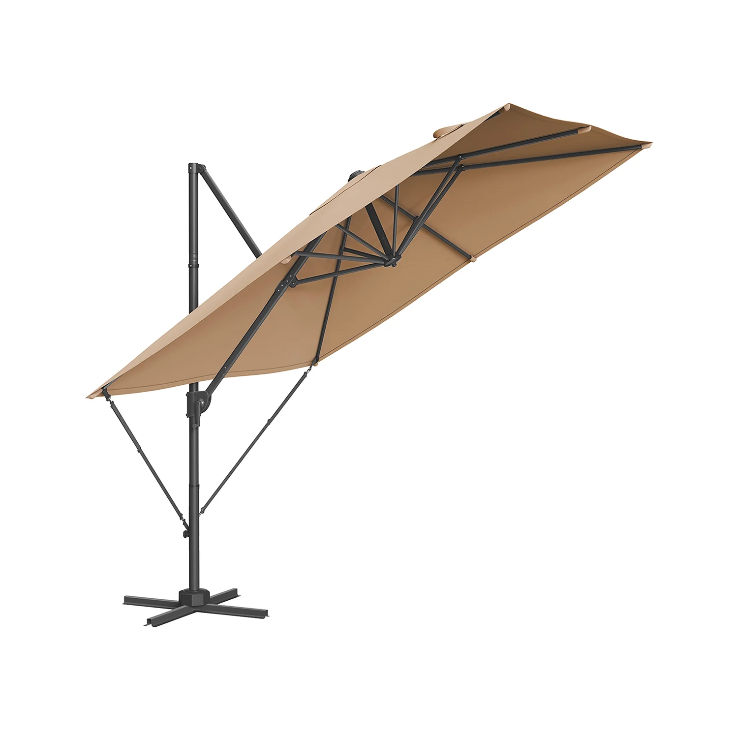 Parasol de jardin 270 x 270 cm déporté - Image 2