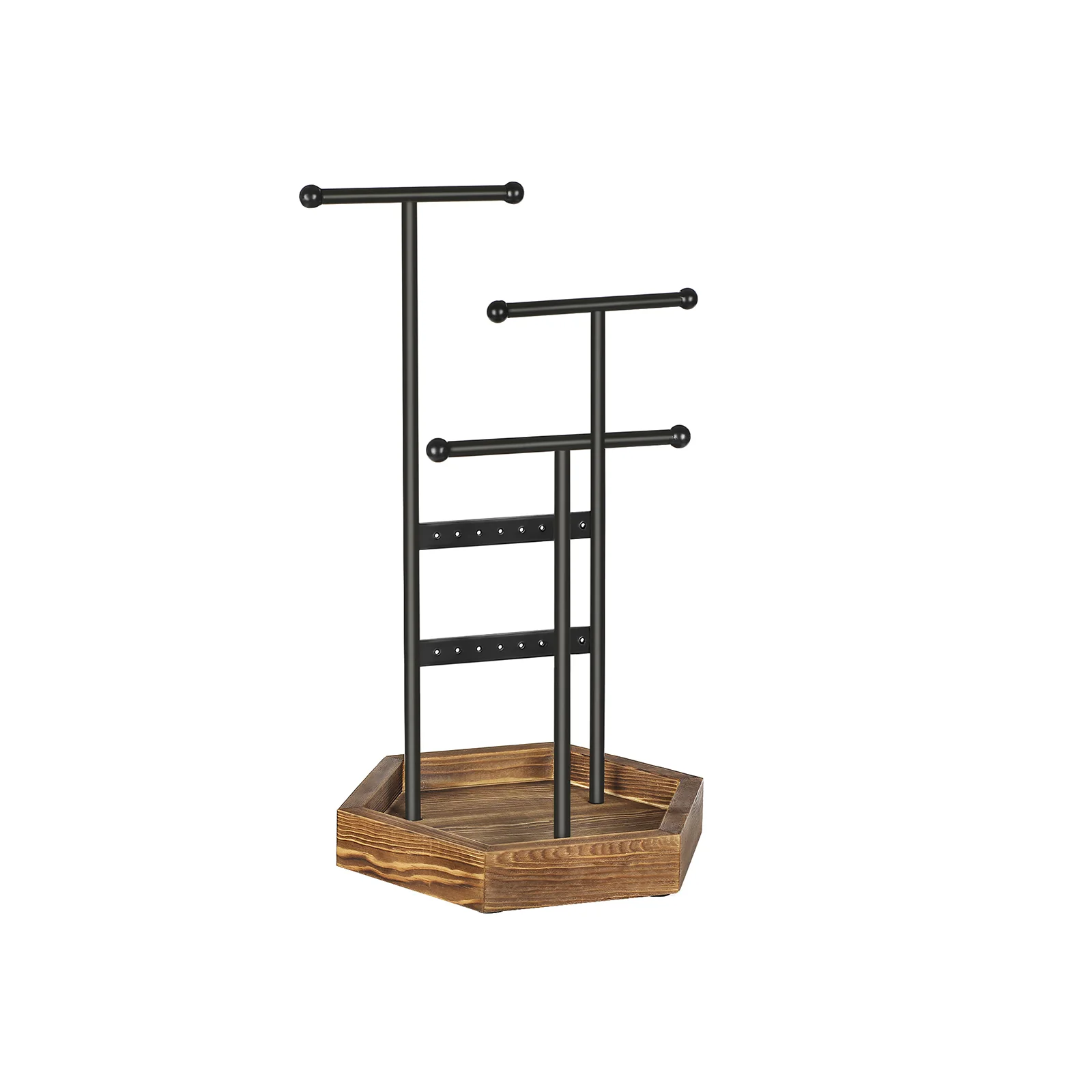 Porte-bijoux en métal et bois - Image 2