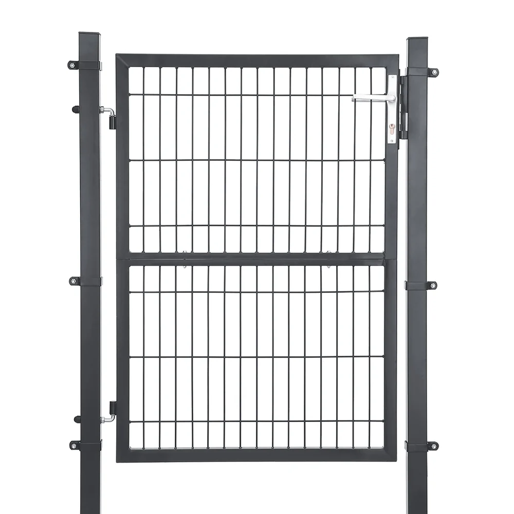 Portillon de jardin en acier galvanisé