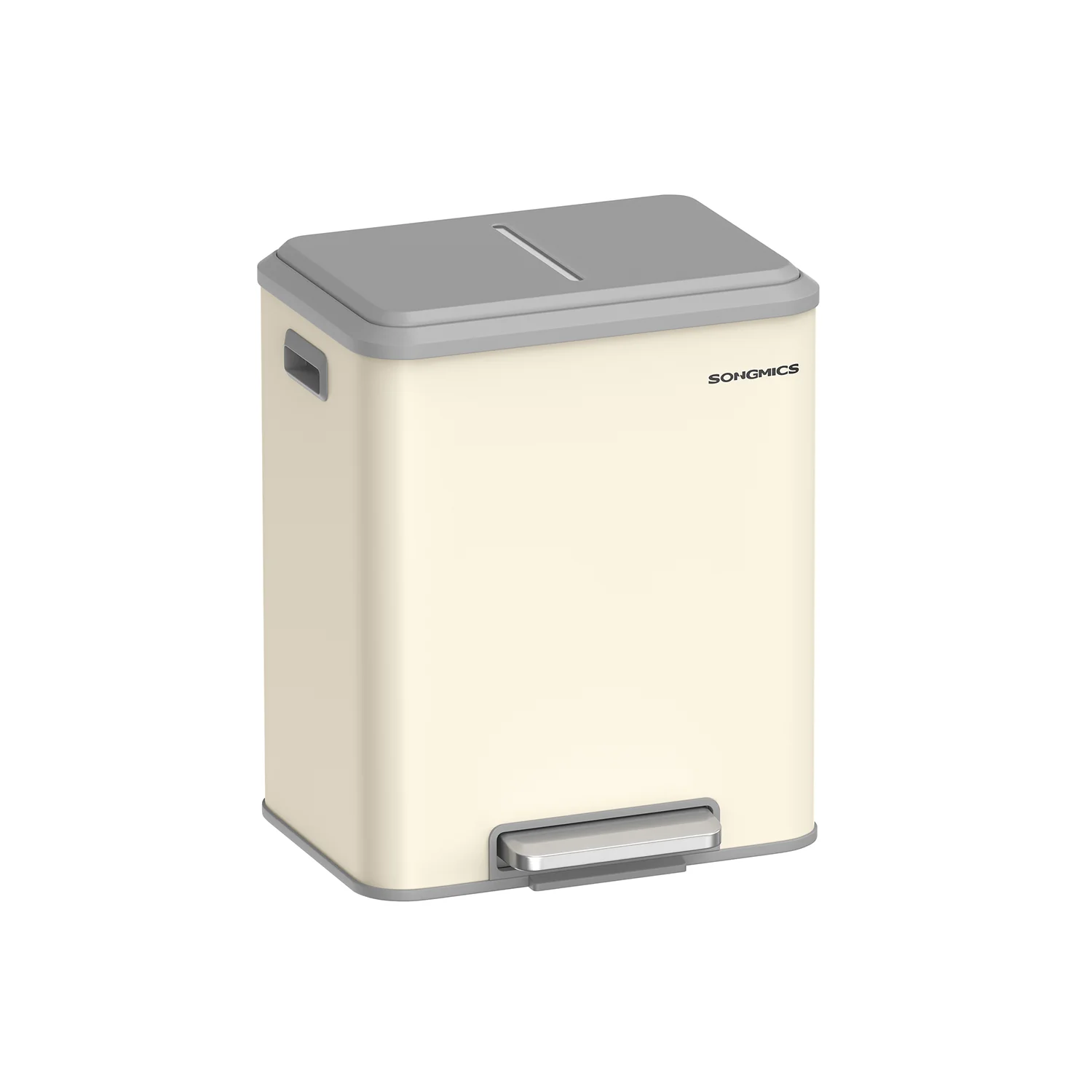 Poubelle de cuisine acier fermeture douce ( 2 x 15 L) - Image 3