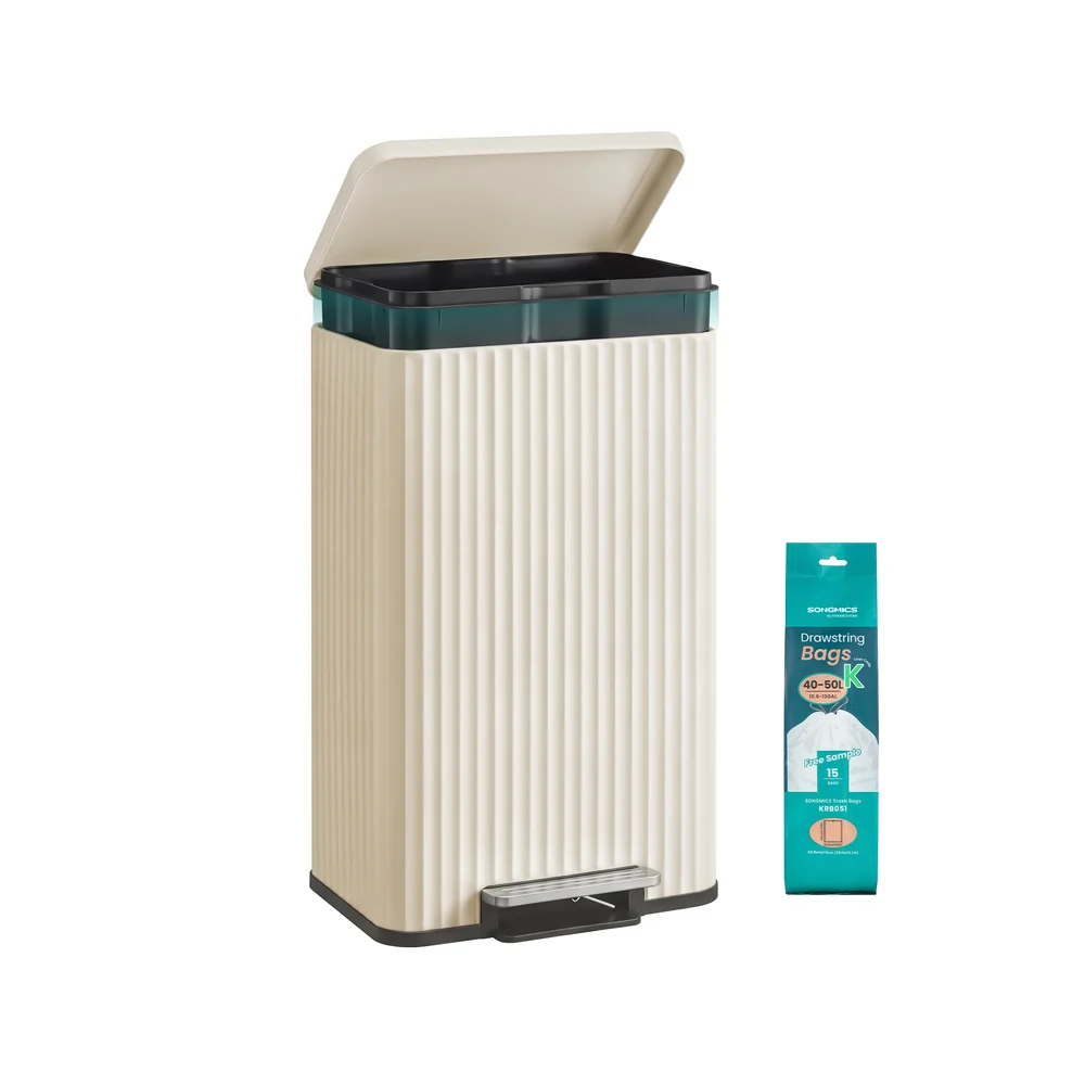 Poubelle de Cuisine en Acier 50 L - Image 3