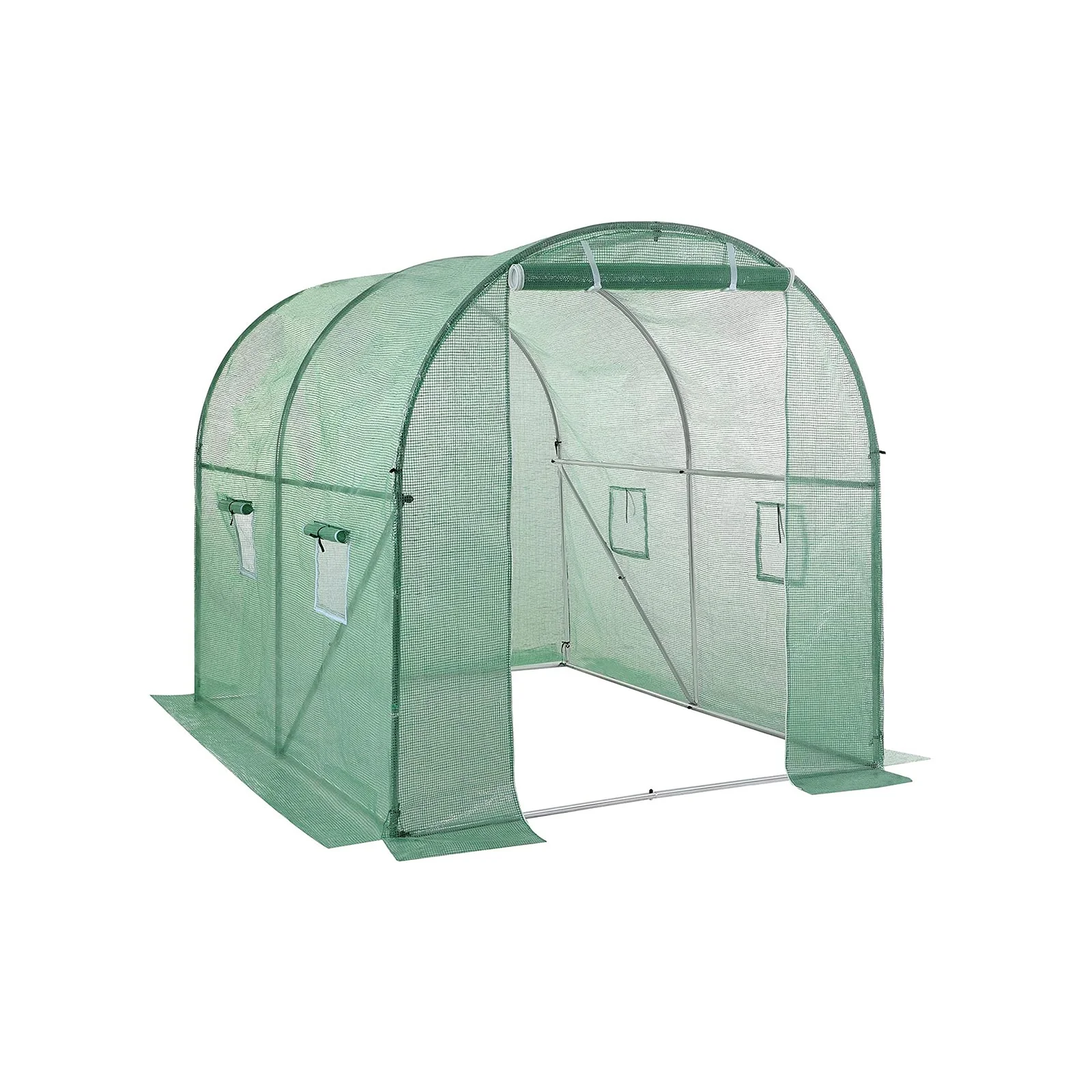 Serre de jardin avec porte et fenêtres