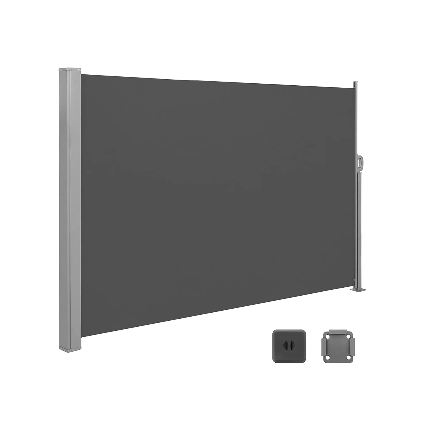 Store latéral 1,8 x 4,5 m gris