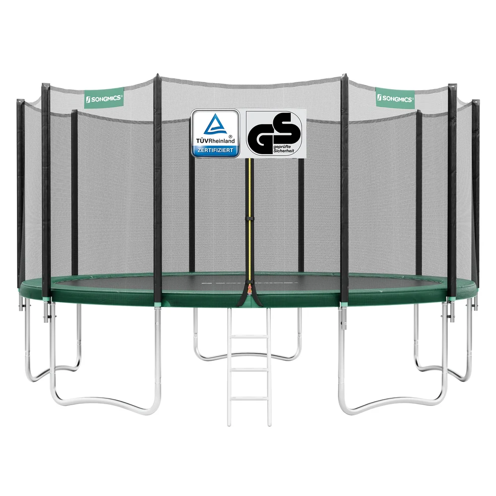 Trampoline extérieur avec échelle et filet de protection - Image 7