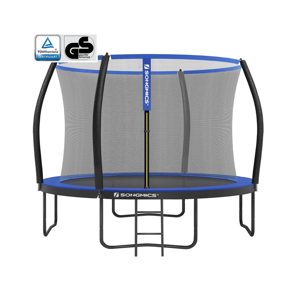 Trampoline extérieur avec échelle