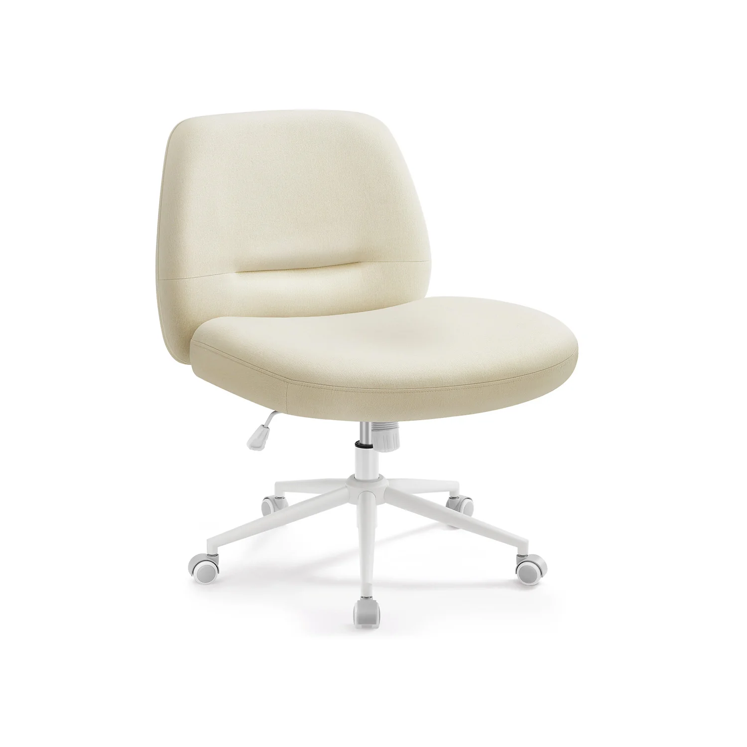 Chaise de bureau tissu coton-lin - Image 3