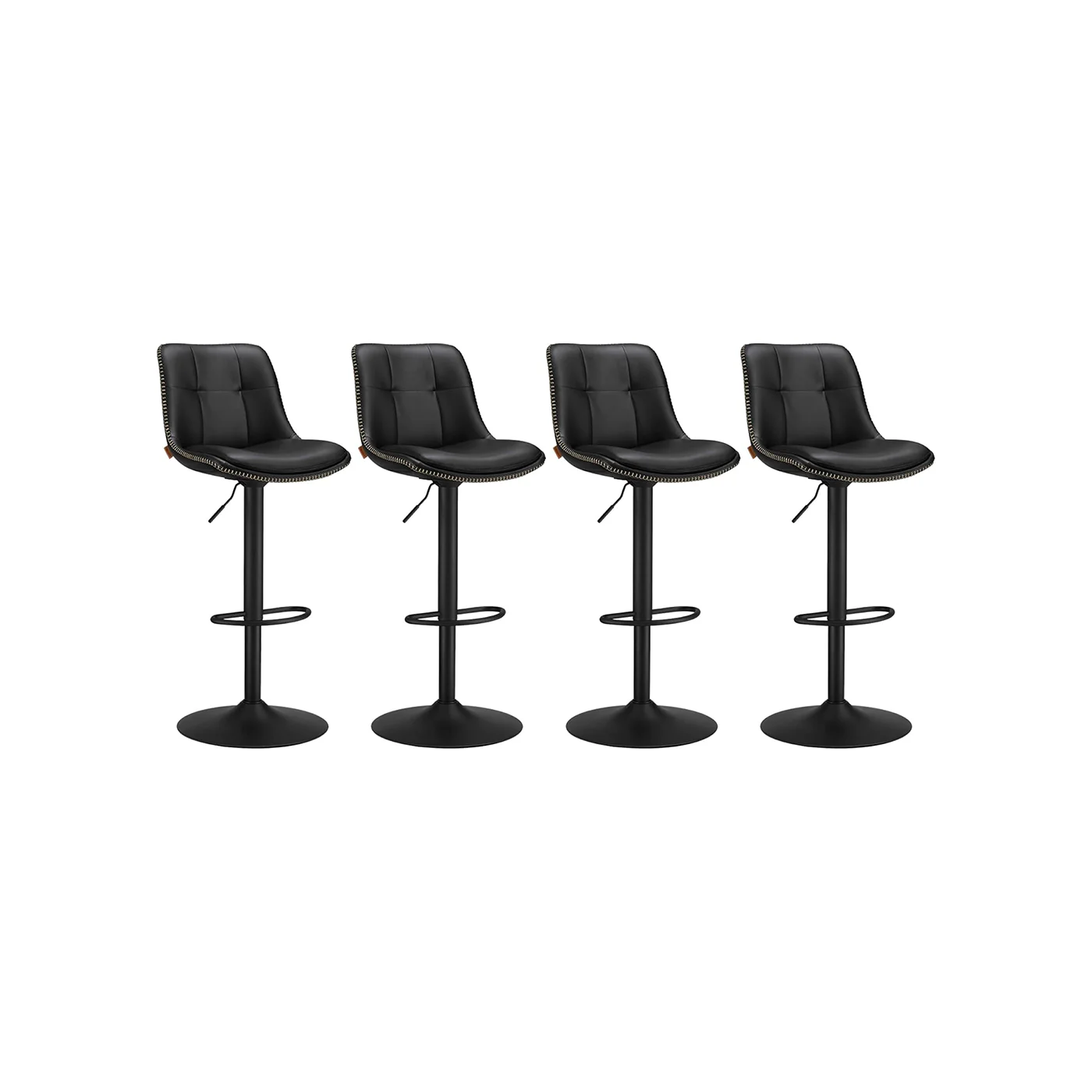 Tabourets de bar design avec siège pivotant à hauteur réglable - Image 10