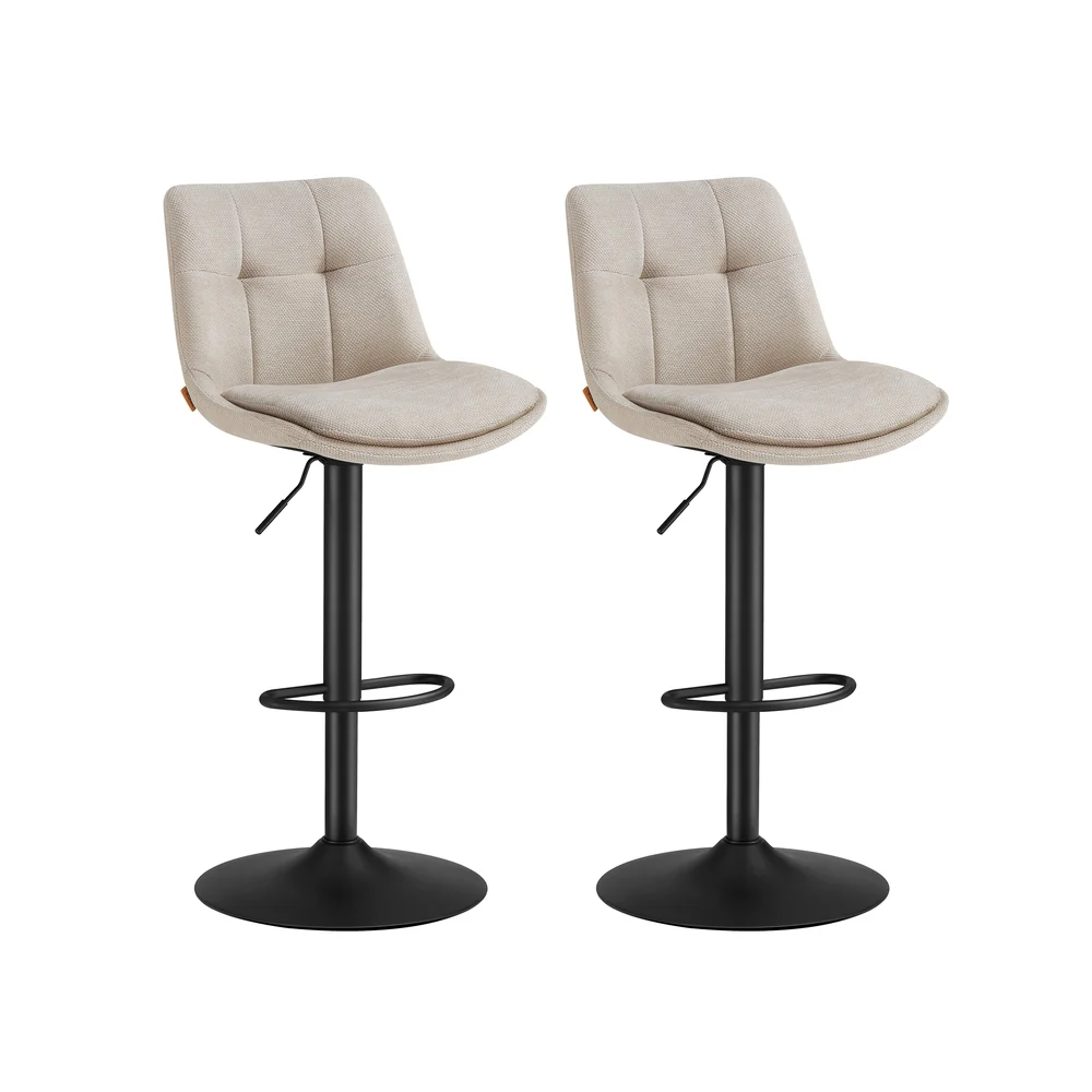 Tabourets de bar design avec siège pivotant à hauteur réglable - Image 5