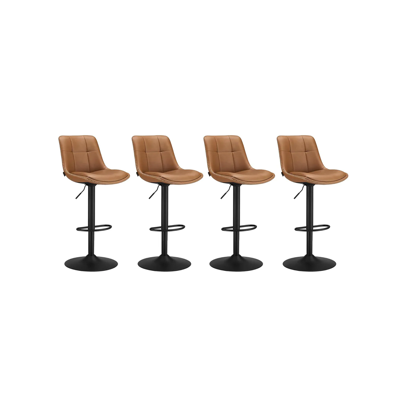 Tabourets de bar design avec siège pivotant à hauteur réglable - Image 8