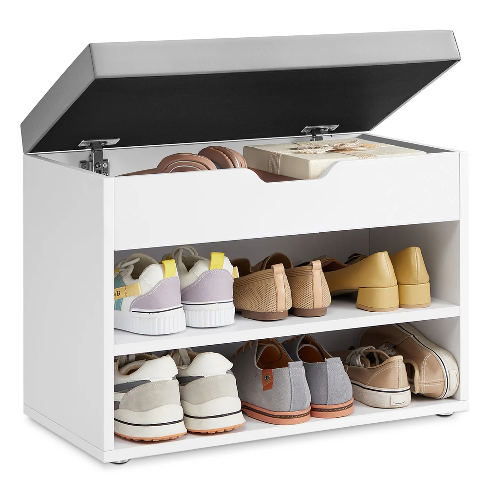 Banc Ă chaussures avec 3 compartiments - Image 3