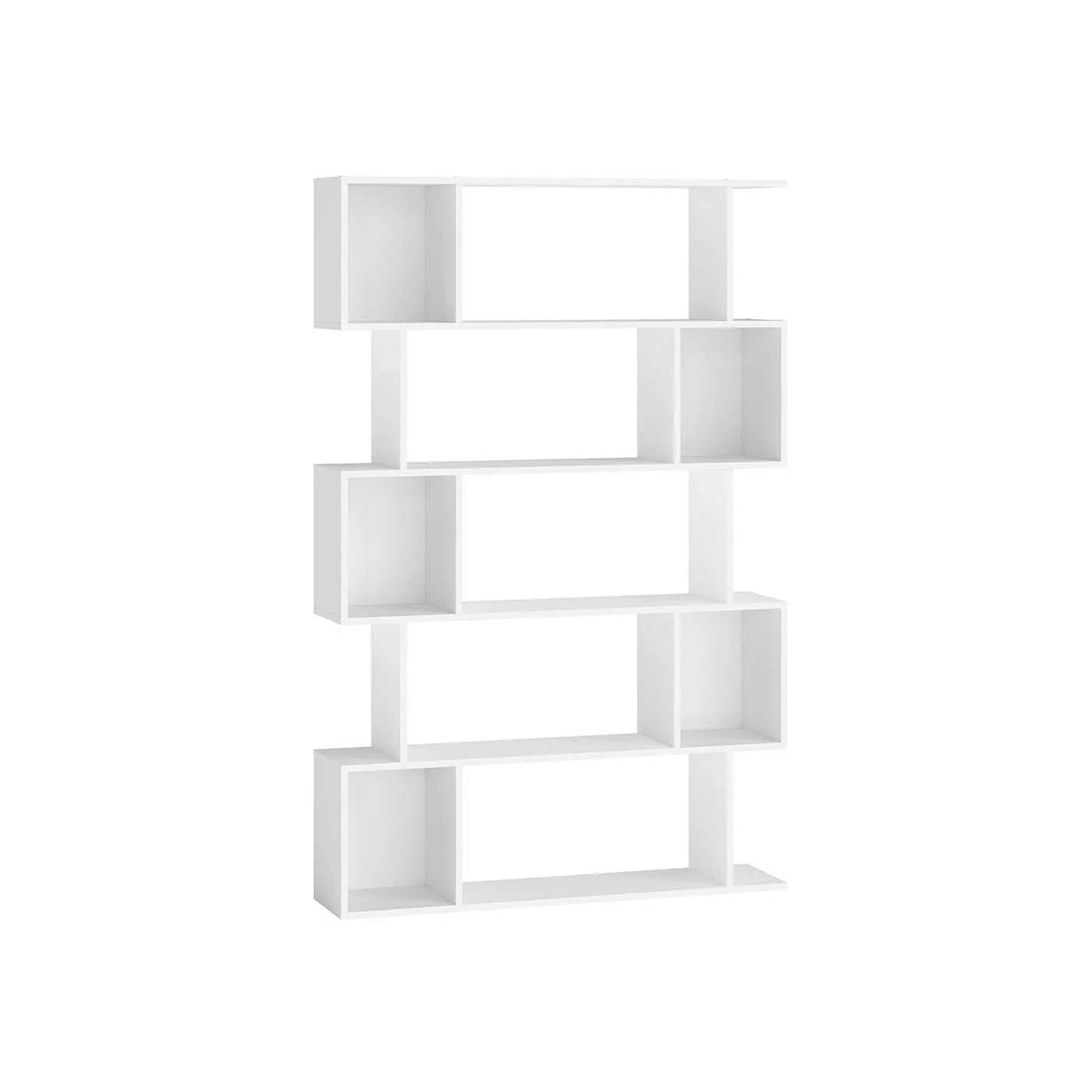 Bibliothèque à cinq niveaux avec compartiments ouverts - Image 2
