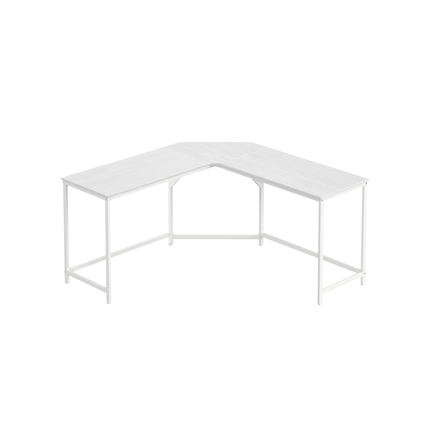 Bureau d’angle grège et noir - Image 3