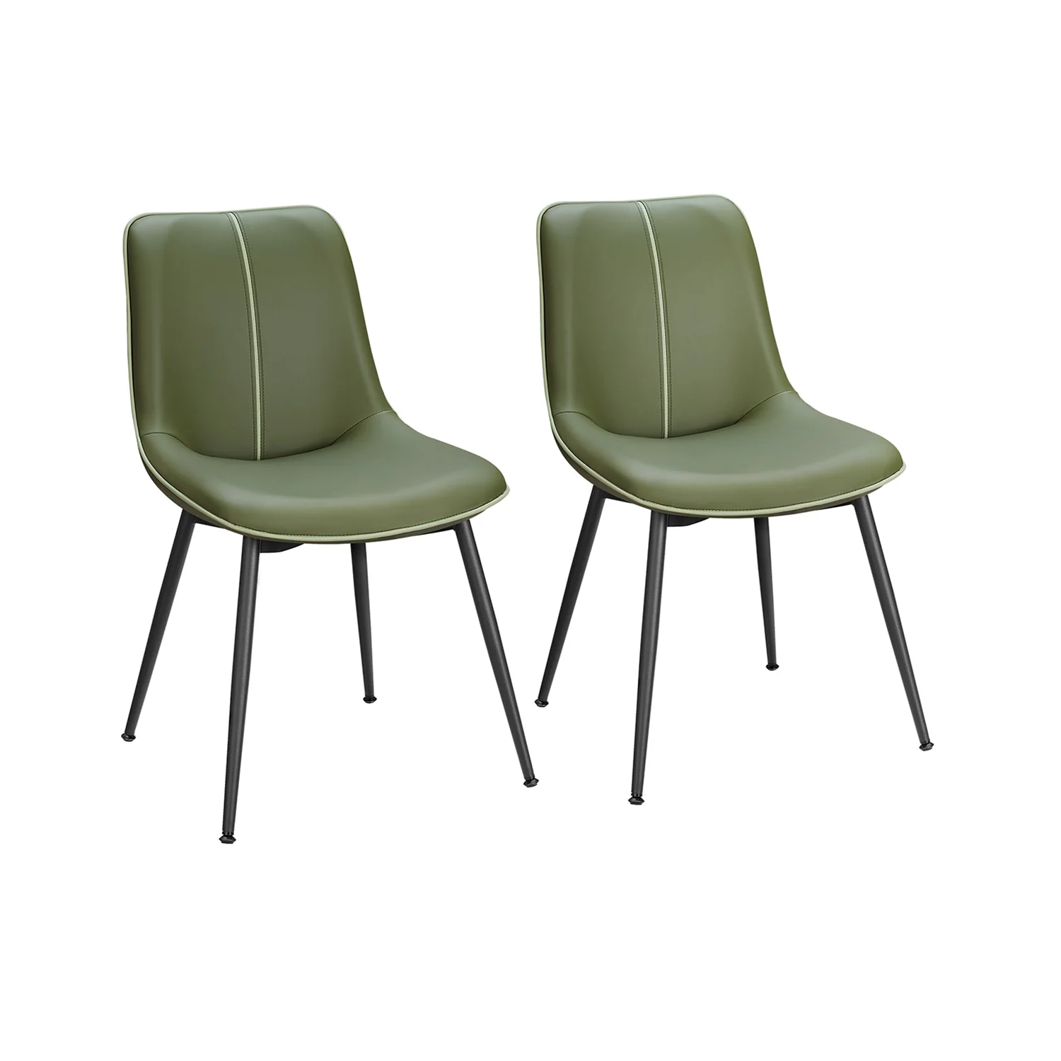 Chaise de salle à manger assise rembourrée - Image 5