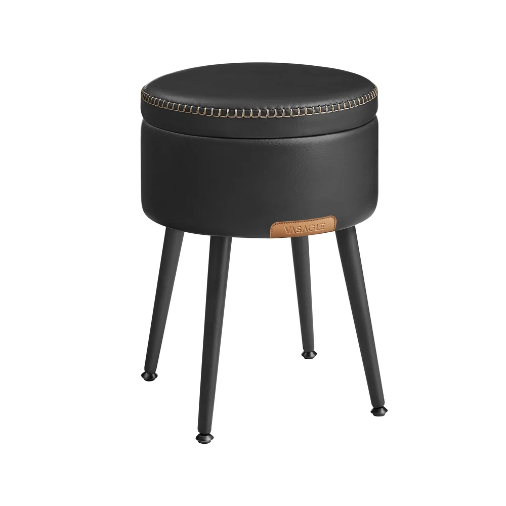 EKHO Collection - Pouf de rangement PU moderne - Image 2